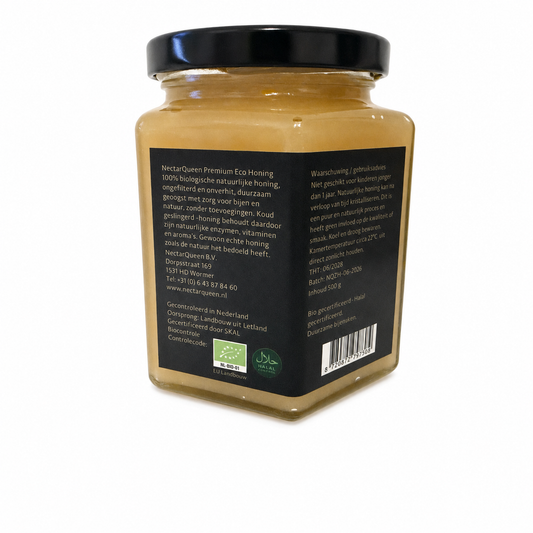 Biologische wilde bloemenhoning 500 g, afbeelding 2