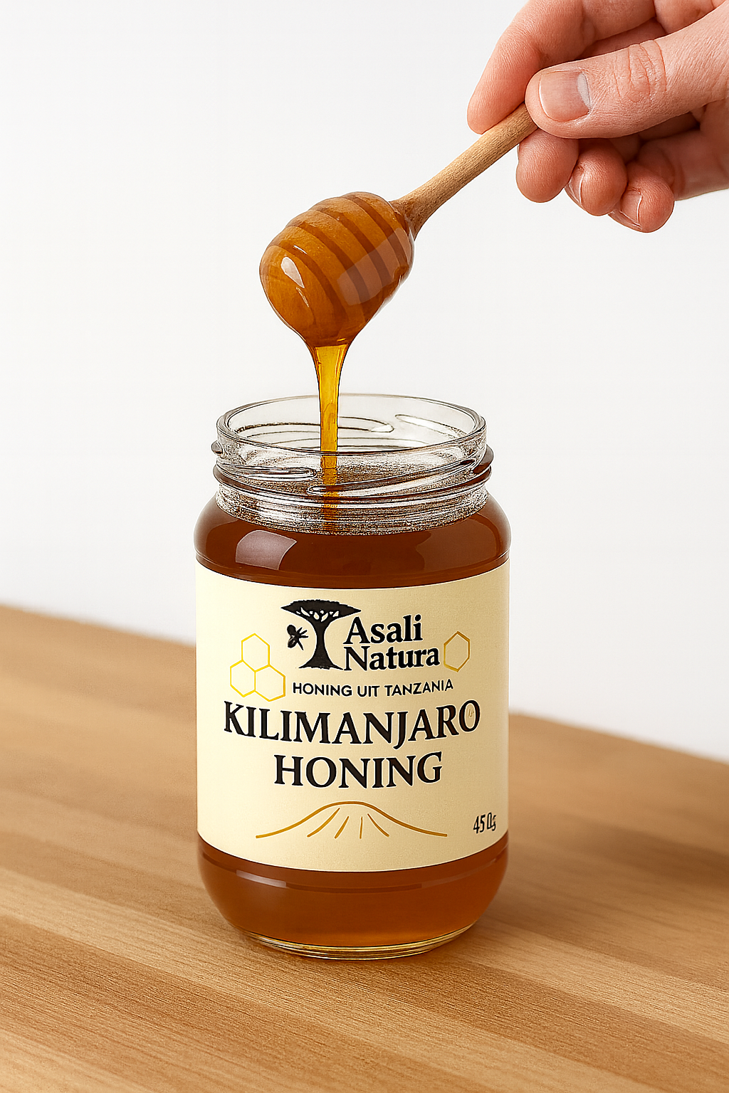 Kilimanjaro honing uit Tanzania 450 g, afbeelding 2
