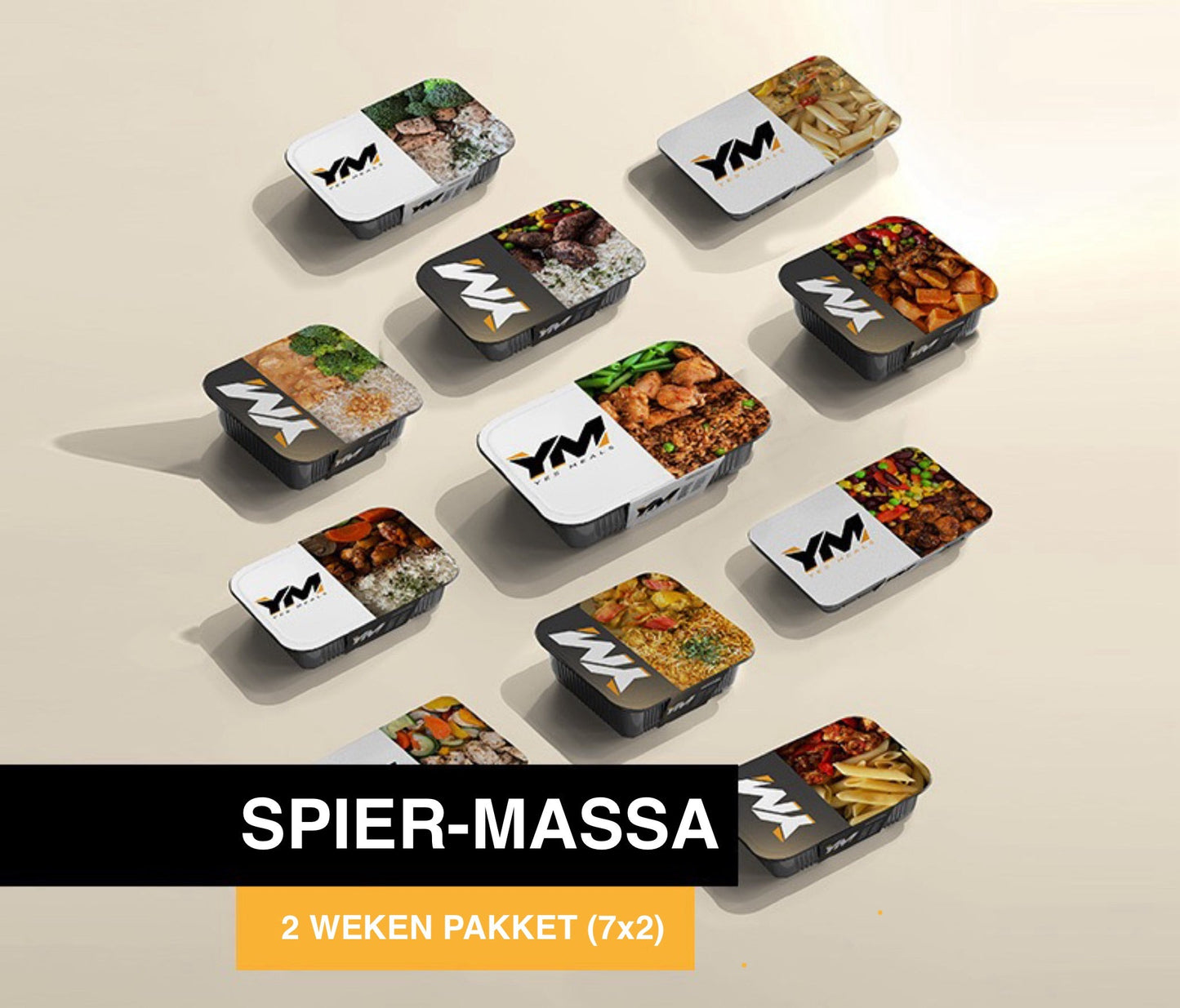Spiermassa | 2 Weken Pakket (7x2)