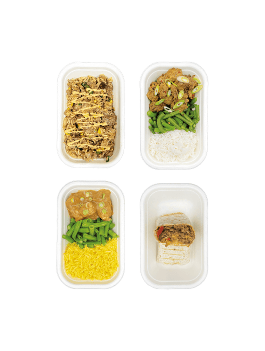 Spiermassa | Bestsellers Mix Pack | 12 meals | 4 smaken