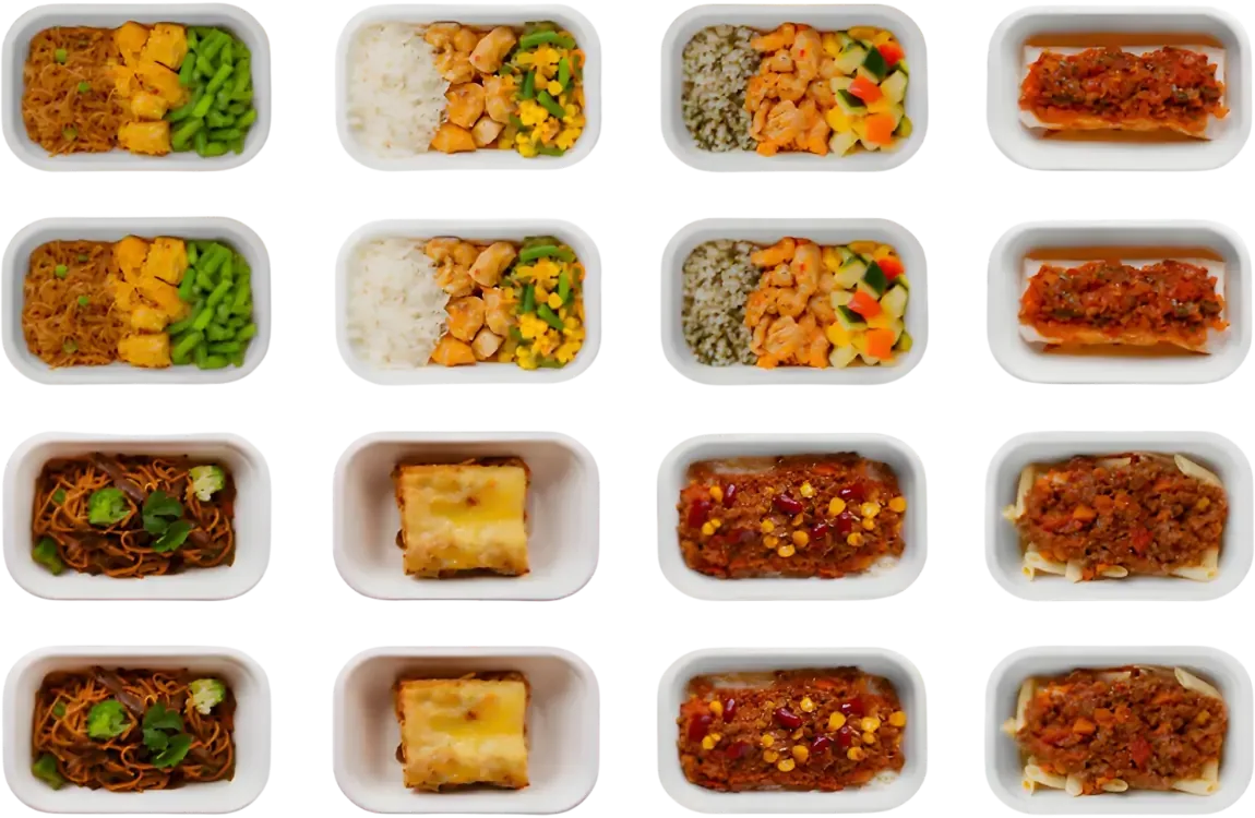 Droogtrainen | Meatlovers pack | 16 Meals | 8 Smaken
