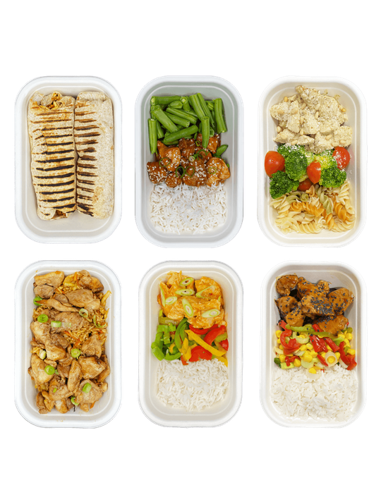 Droogtrainen | Kip Pakket | 12 meals | 6 smaken