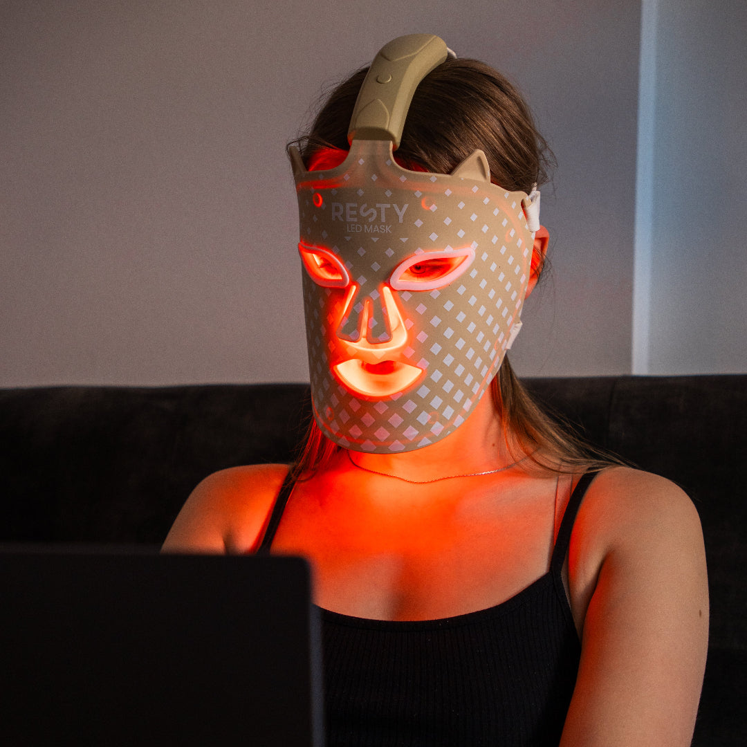 LED-gezichtsmasker Resty MARS100, afbeelding 3