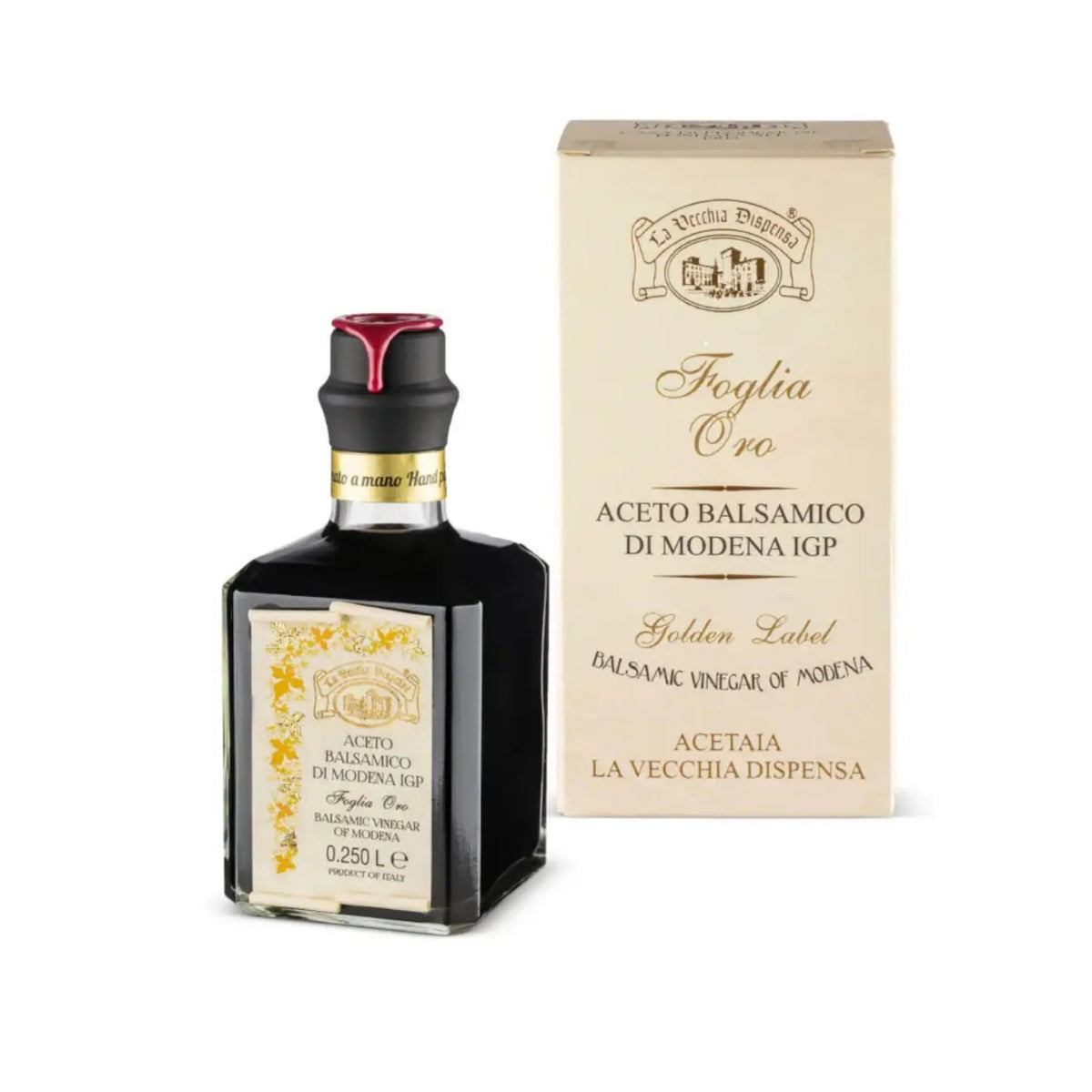 La Vecchia Dispensa Goud Label balsamicoazijn uit Modena IGP, afbeelding 6