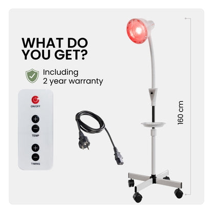 Infraroodwarmtelamp 275 W met één kop, afbeelding 9