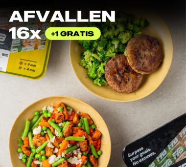 Afvallen | Bestseller pack | 16 meals | 16 smaken + 1 GRATIS