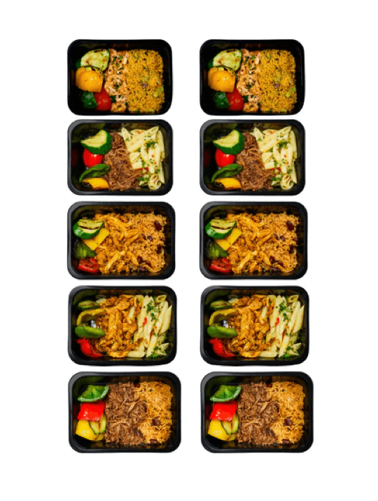 BBQ Meals | Slow Cooked Mix Pakket | 10 meals | 5 smaken