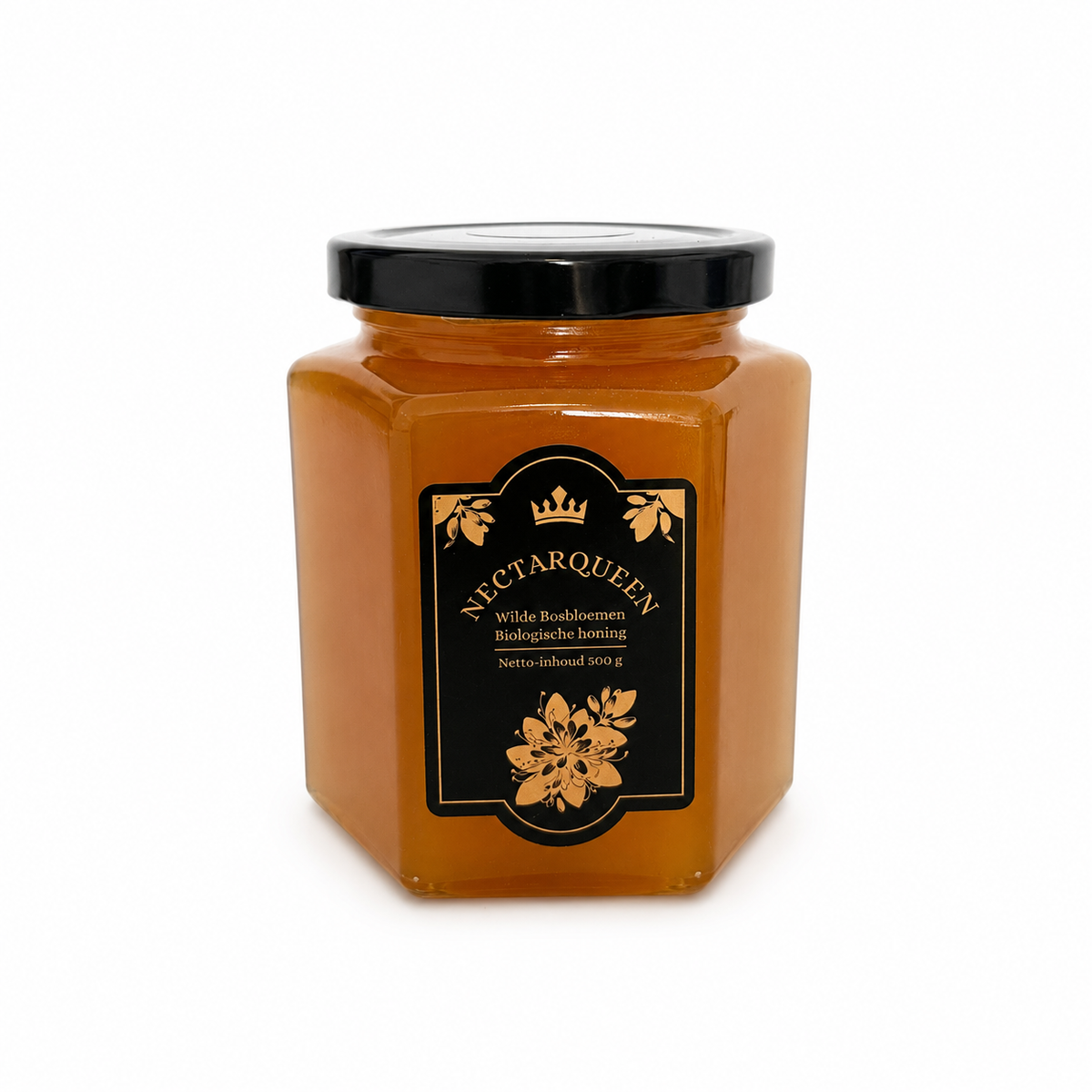 Biologische wilde bosbloemenhoning 500 g