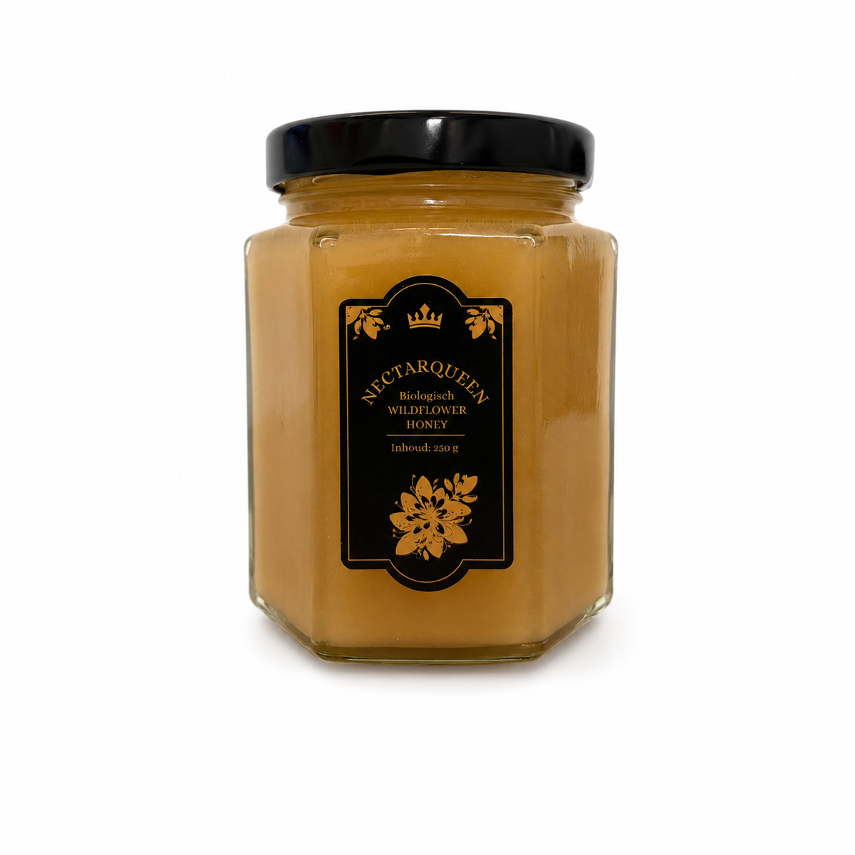 Biologische wilde bloemenhoning 250 g
