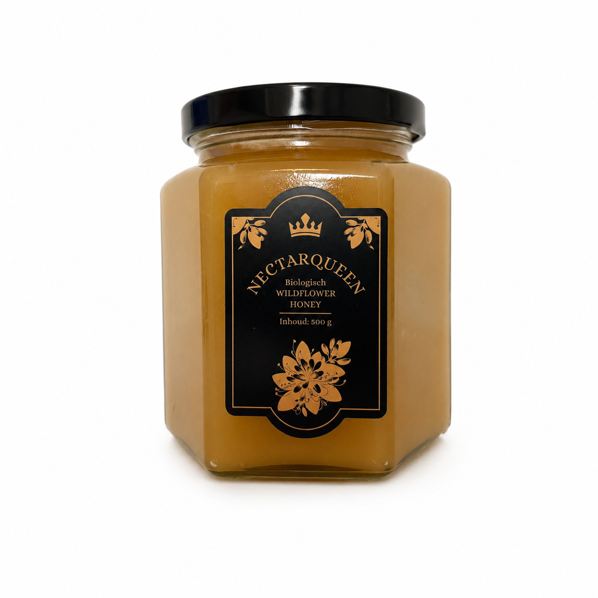 Biologische wilde bloemenhoning 500 g
