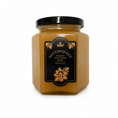 Biologische wilde bloemenhoning 500 g