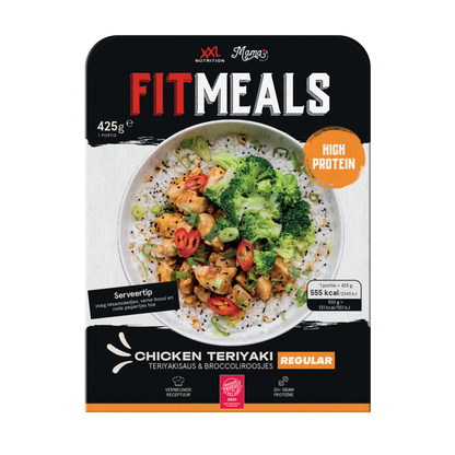 Fitmeals pakket | Kip en Rund | 12 meals | 6 smaken