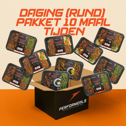 Daging (rund) pakket 10 maaltijden Bundel