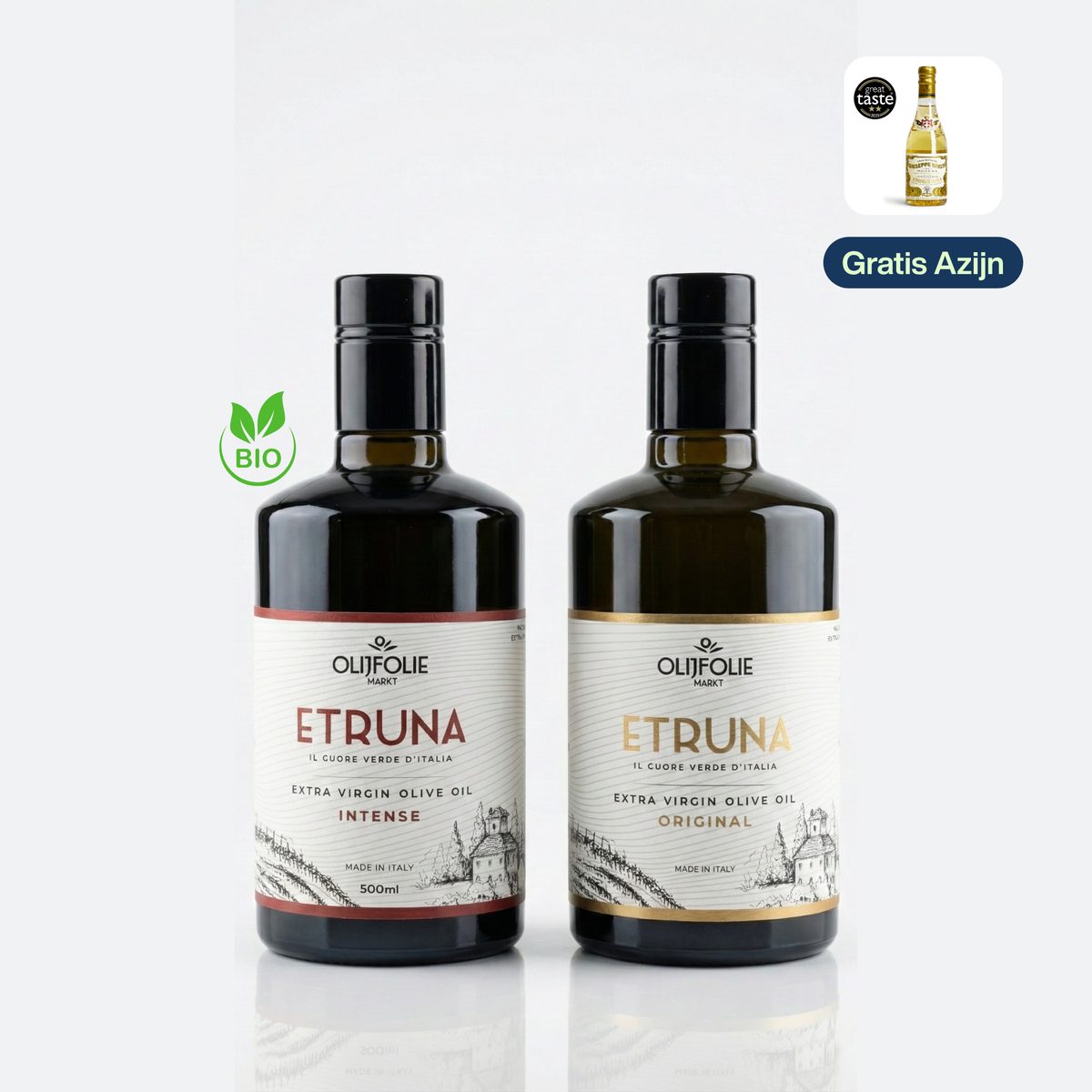 Etruna duo: Intense en Regular