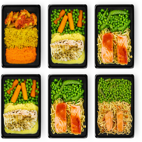Try out pakket Fish and Veggie - 12 meals