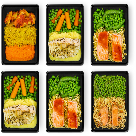 Try out pakket Fish and Veggie - 12 meals