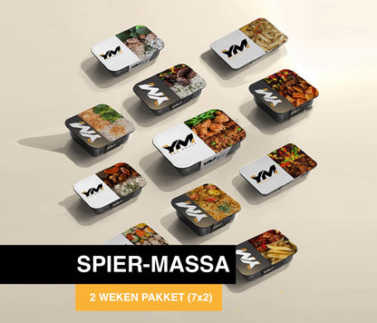 Spiermassa | 2 Weken Pakket (7x2)