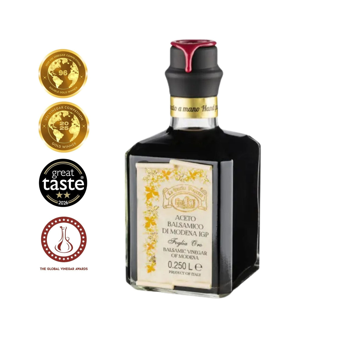 La Vecchia Dispensa Goud Label balsamicoazijn uit Modena IGP