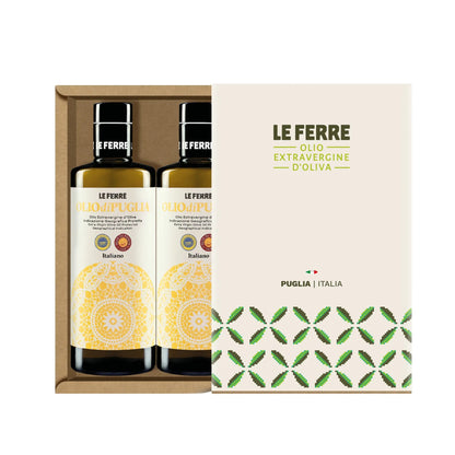 Le Ferre Puglia IGP, cadeau-editie 2 x 500 ml