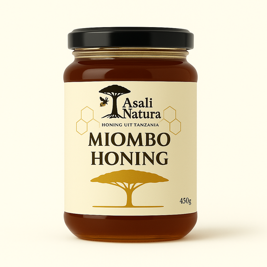 Miombo honing uit Tanzania 450 g