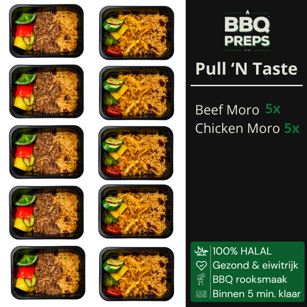 BBQ Meals | Beef en Chicken Mix | 10 meals | 2 smaken