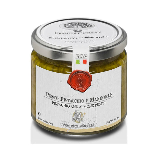 Pistache- en amandelpesto, Siciliaanse stijl