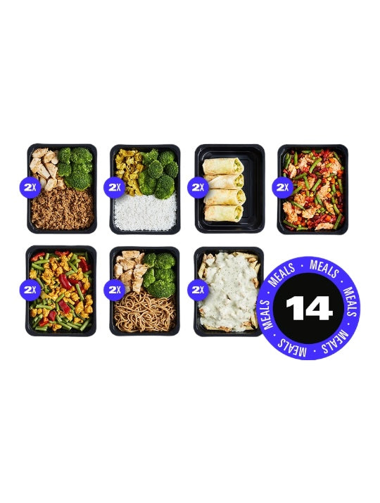 Kip variatiepakket afvallen - 14 meals