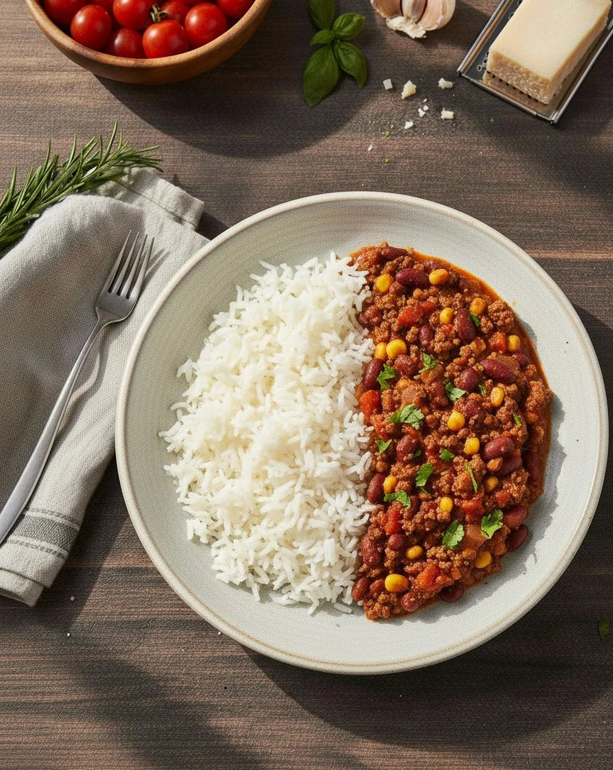 Rijst Pakket | Kip, Rund en Vis | 8 meals | 8 smaken