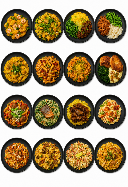 Spiermassa | Bestseller pack | 16 meals | 16 smaken
