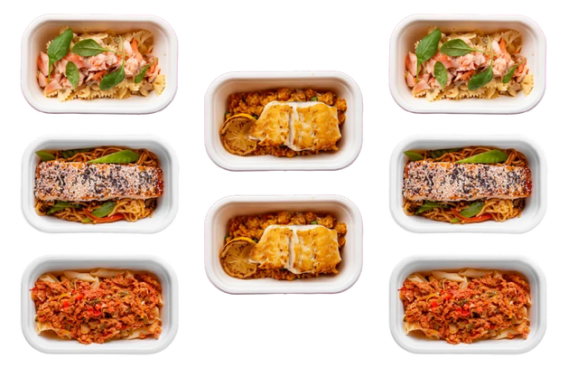 Afvallen | Ultimate Fish Pack | 8 Meals | 4 Smaken