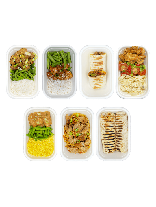 Mix Pakket Bestsellers | Kip, Rund, Vis | 14 meals | 7 smaken