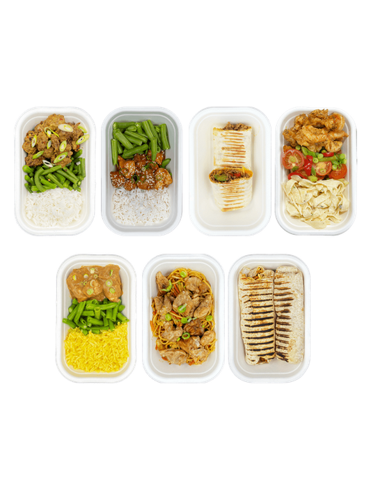 Mix Pakket Bestsellers | Kip, Rund, Vis | 14 meals | 7 smaken