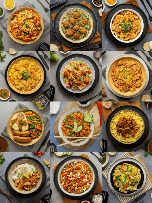 Spiermassa | Chicken x Beef mix pack | 12 meals | 12 smaken