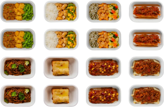 Droogtrainen | Meatlovers pack | 16 Meals | 8 Smaken