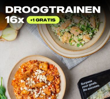 Droogtrainen | Bestseller pack | 16 meals | 16 smaken + 1 GRATIS