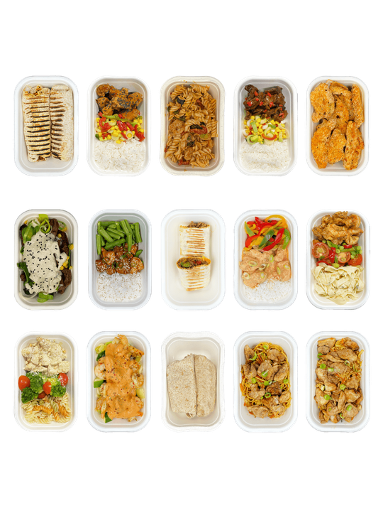 Droogtrainen | Mix Pakket | 15 meals | 15 smaken
