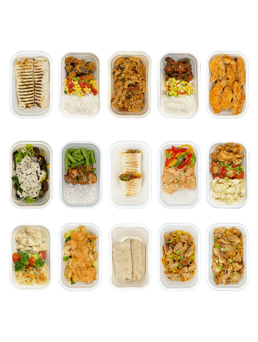 Droogtrainen | Mix Pakket | 15 meals | 15 smaken