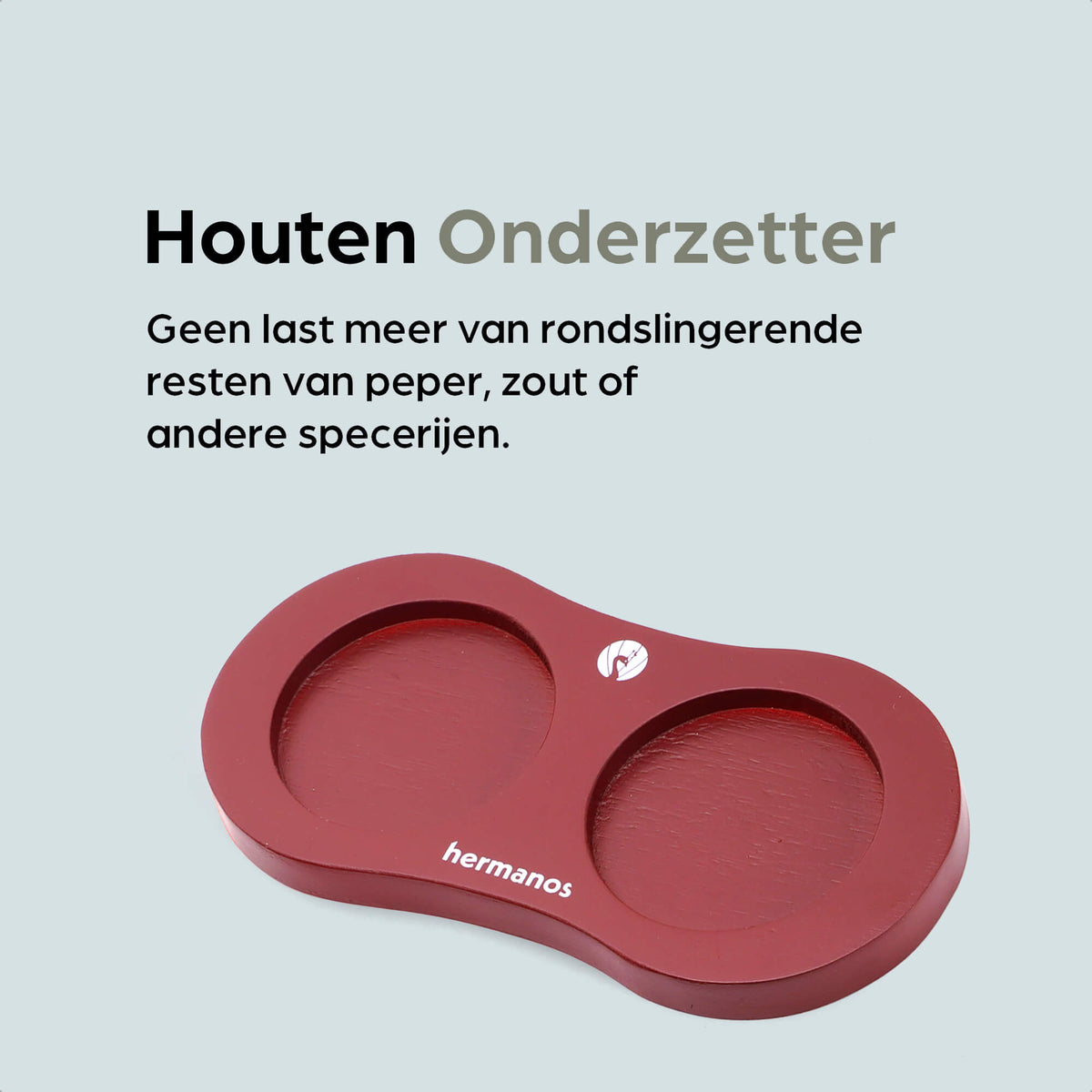 Hermanos peper- en zoutmolenset Rome, rood, 22 cm, afbeelding 7