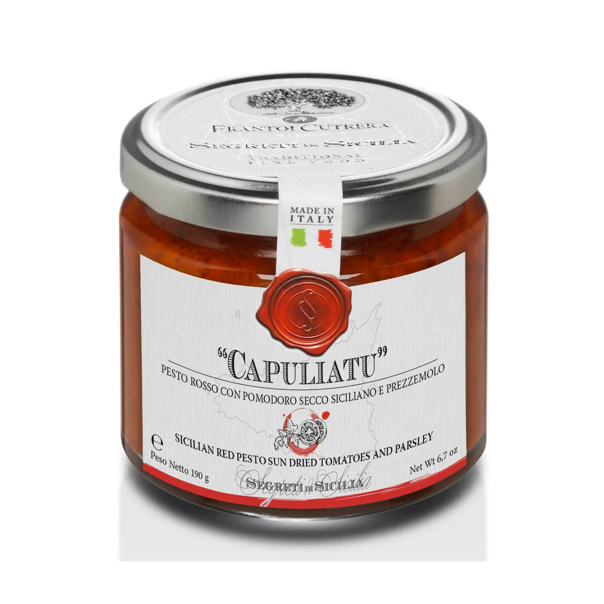 Capuliatu, Siciliaanse rode pesto