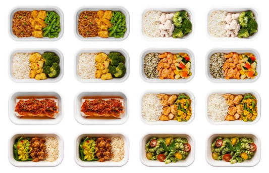 Spiermassa | Chicken Tonight Pack | 16 Meals | 8 Smaken