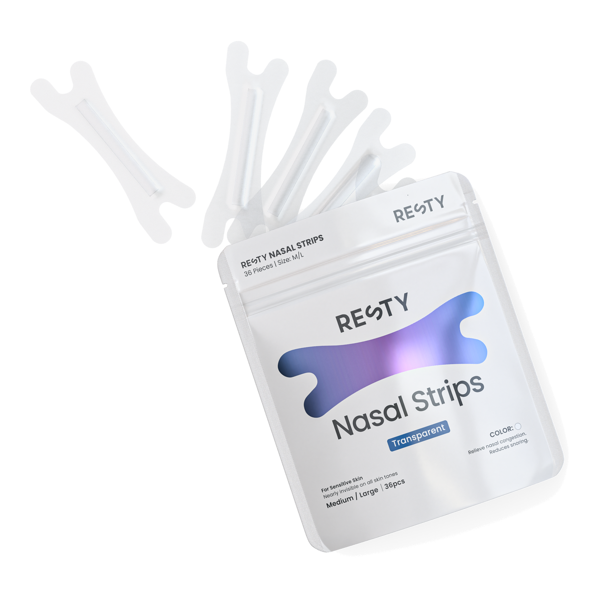 Neusstrips Transparant, afbeelding 7