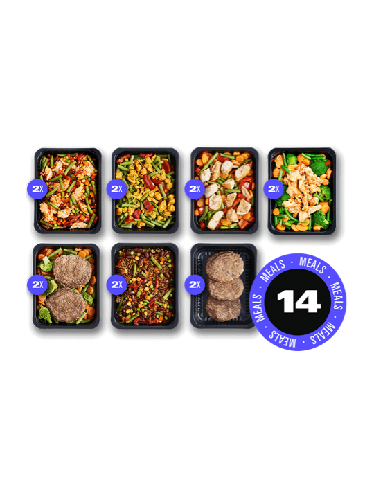 Koolhydraatarm variatiepakket afvallen - 14 meals